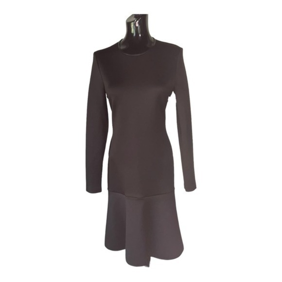 Clover Canyon Black Long Sleeve Scuba Dress Size Medium NWT Clover Canyon Black Long Sleeve Scuba Dress Size Medium NWT